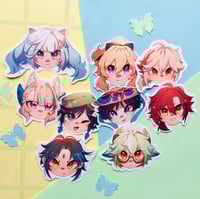 Image 1 of Genshin Impact Anemo Stickers