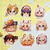 Image 2 of Genshin Impact Geo Stickers