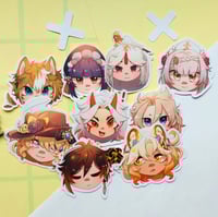 Image 1 of Genshin Impact Geo Stickers