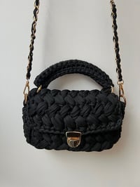 Image 1 of Handmade Crossbody Bags Black