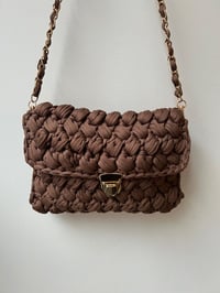 Image 1 of Handmade Crossbody Bags Chocolate Brown