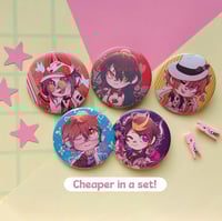 Image 2 of Luxiem buttonpins & stickers