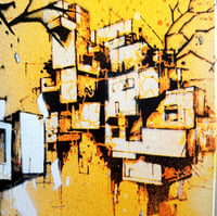 Image 2 of Home street home yellow (painting on canvas)