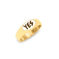 Image 1 of YES 9ct Gold Chunky Statement Ring