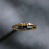 Image 1 of Delicate 'YES' Ring 9ct Gold