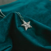 Image 3 of Star Man Pendant in Sterling Silver