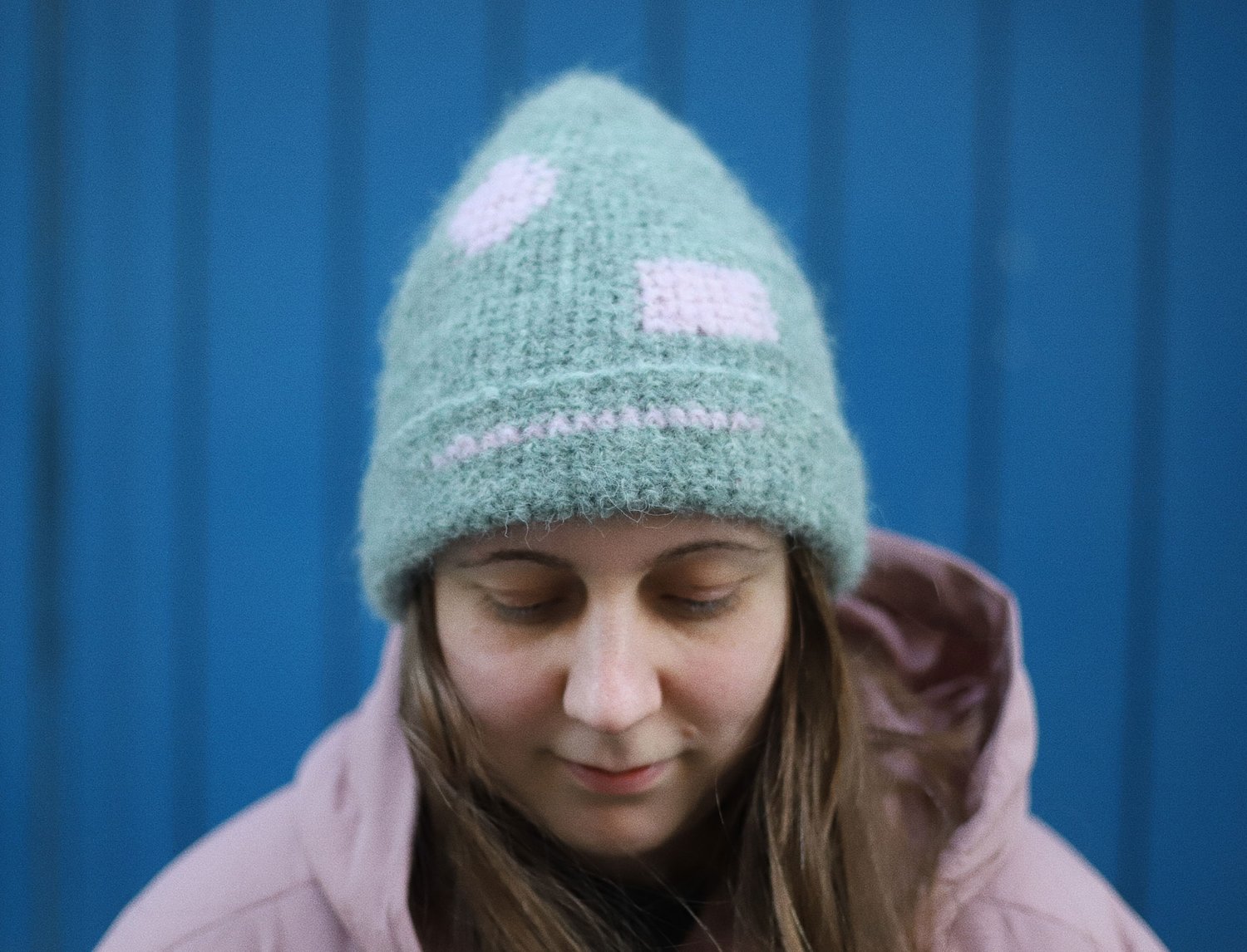 Image of MINT MOHAIR CAP