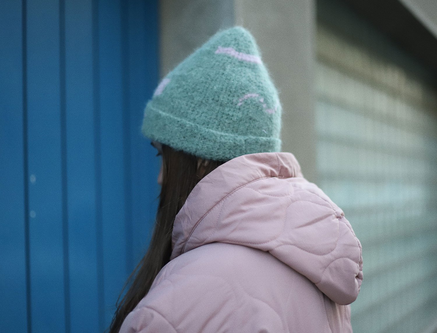 Image of MINT MOHAIR CAP