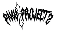 Image 3 of gothic cross banner/slap