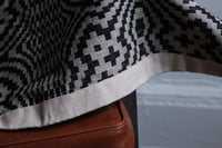 Image 3 of Commission Only—Cotton Coverlet in Floating Wave Angel Overshot 