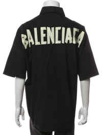 Image 3 of '23 Balenciaga Tape Type Shirt - 38