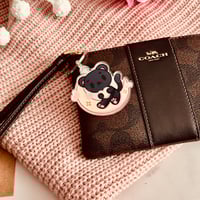 Image 1 of Nyoka On The Moon Keychain