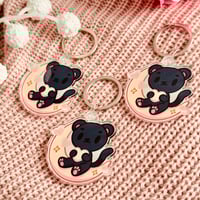 Image 3 of Nyoka On The Moon Keychain