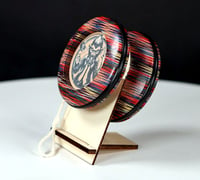 Image 2 of Rare Italian ColorPly wood yo-yo, #2025-002