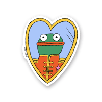 Image 1 of Frog Prince Sticker