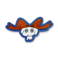 Ribbon Pup Sticker
