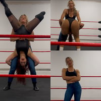 First time Nadia receives a piledriver Chardonnay vs Luna