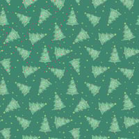 HOLIDAY CHEER Vintage Tree-Green by My Mind's Eye for Riley Blake Designs