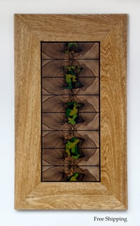 Image 1 of Wall art, scrap wood. "Still life N° 4" by R3