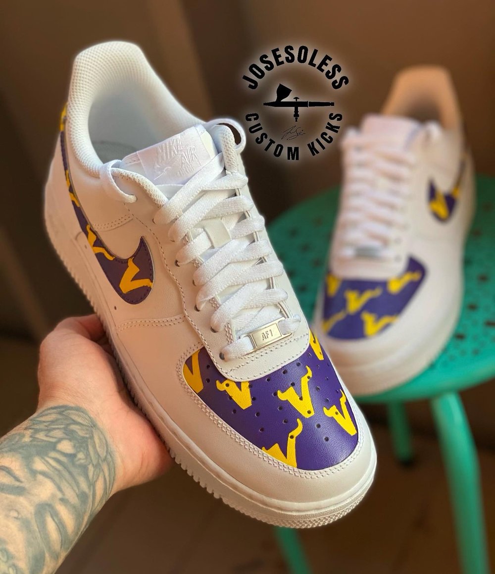 " ANY SPORTS TEAM " Air Force 1s