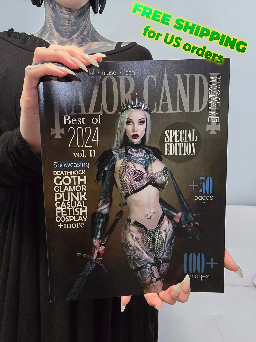 RazorCandi Adult Magazine Issue 2 (2024 Vol.2) FREE SHIPPING IN THE US