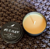 Image 2 of Life is Peachy/ Peach Nectar Scented Candle