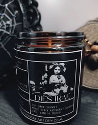 Image 1 of Dies Irae/ Dark Cherry Merlot Scented Candle