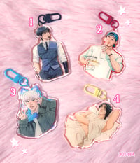 (PRE-ORDER) ATEEZ SKETCHES - KEYCHAINS