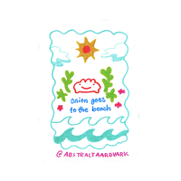 Image 2 of onion goes to the beach-zine
