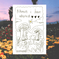 Image 1 of pikmin I have adopted zine