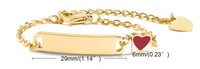 Image 2 of Simple newborn bracelets 