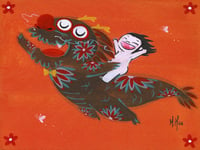 Image 1 of 'Year of the Dragon- Joy' Original Painting