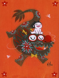 Image 1 of 'Year of the Dragon- Laughter' Original Painting