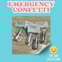 Image 1 of Emergency Confetti Keychain