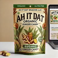 Image 1 of  Ahitdat Organic  Ginger Candy