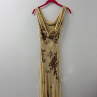 Image 2 of sequinned silk dress