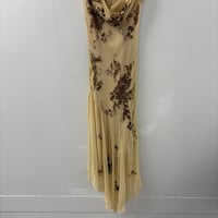 Image 3 of sequinned silk dress