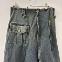 Image 2 of 00s denim maxi 