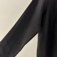 Image 4 of silk mandarin collar blouse
