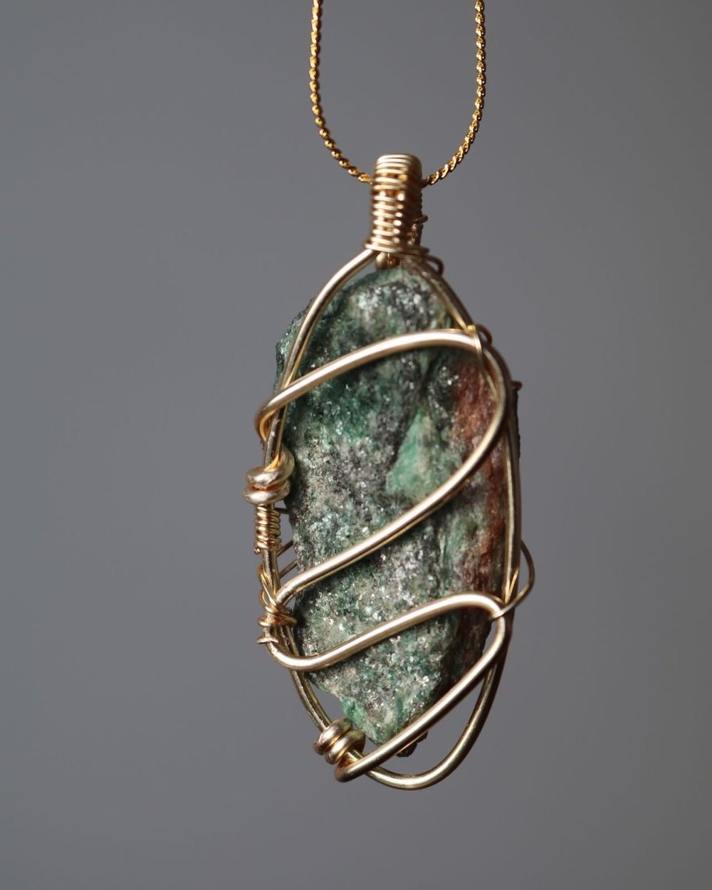 Image of Fuchsite Necklace