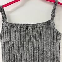 Image 5 of handmade knit tank