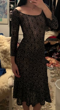 Image 6 of 90s scoop lace dress