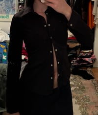 Image 6 of 00s snap buffalo blouse