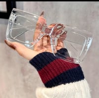 Image 1 of Trendy Clear Square Frames
