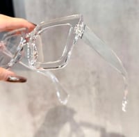 Image 2 of Trendy Clear Square Frames