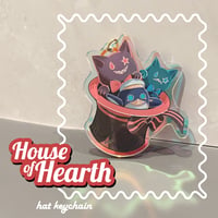 Image 1 of [Genshin] House of Hearth Hat keychain