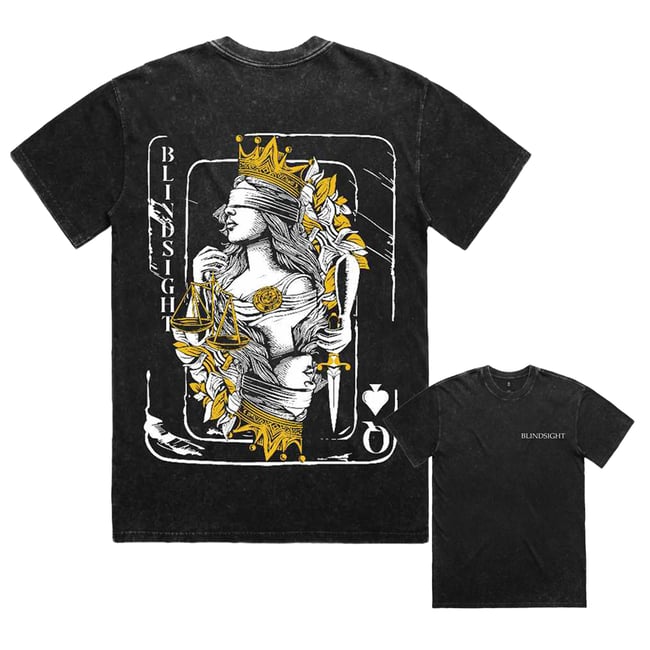 Arbiter Playing Card - Heavy Faded Tee [Coal]