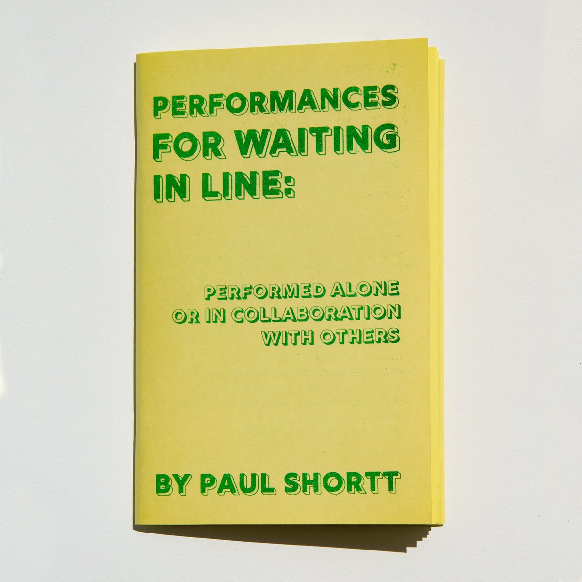 Image of Performances for Waiting in Line