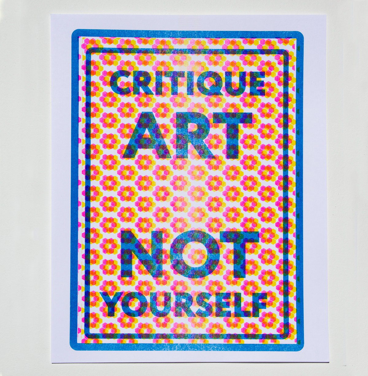 Image of Critique Art, Not Yourself