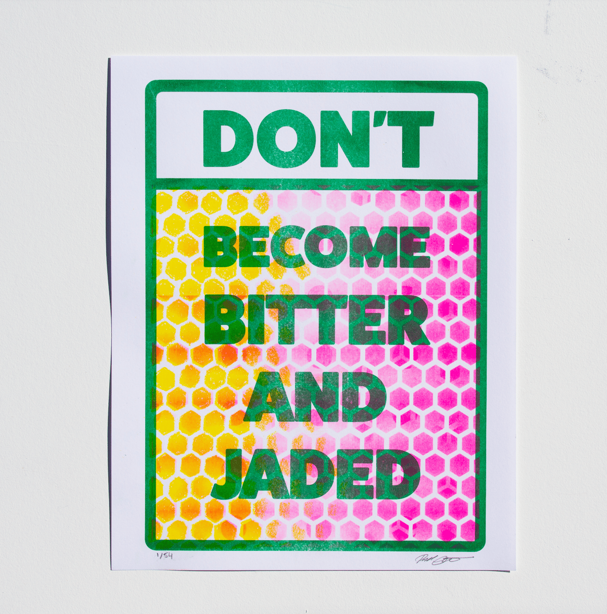 Image of Don't Become Bitter and Jaded